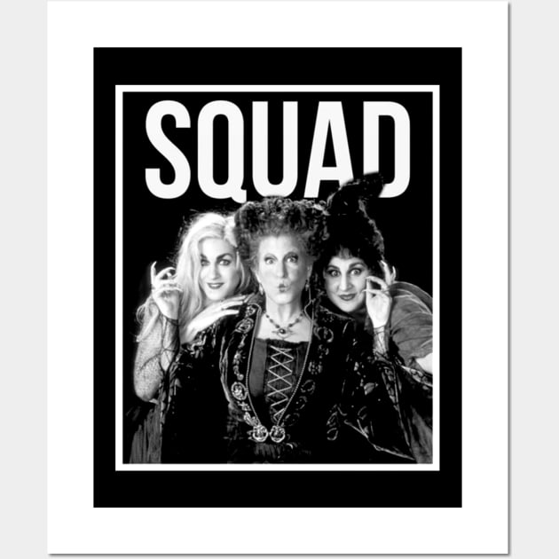 halloween it's just a bunch of hocus pocus squad Wall Art by Gpumkins Art